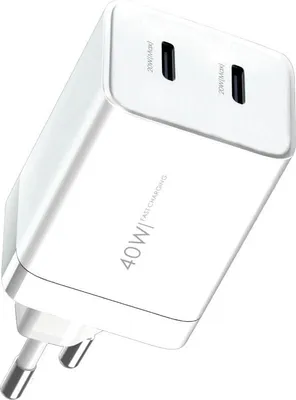 Produktbild von FAST CHARGER SPEED DUAL USB Typ-C/ Typ-C Schnell-Reiseladegerät 40