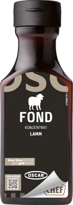 Produktbild von Oscar Lammfond Konzentrat für Suppen und Soßen 3er Pack 200ml