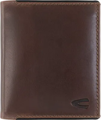 Produktbild von camel active Herrenbörse Brieftasche Ledergeldbörse hochformat braun brown cruise