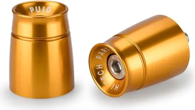 Image de PUIG 22095O Embouts de guidon Sport adaptés à YAMAHA MT-09 SP Gold