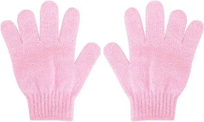 Produktbild von Famanu Exfolierende Handschuhe für Körperpflege - Ideal für Hautmassage und Dusche