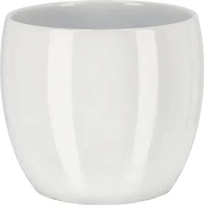 Immagine prodotto di KOTARBAU® Vaso da fiori in Vetroceramica ⌀ 13 cm per fiori Piante Bianco
