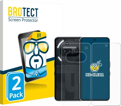 A product packaging for screen protectors, showing a cartoon character and the product itself.