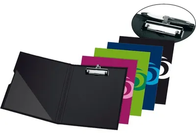 Produktbild von herlitz Klemmbrettmappe - DIN A4 - Fresh Colour - farbig sortiert