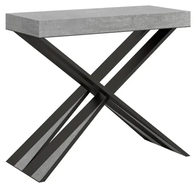 Immagine prodotto di Consolle Allungabile 90-300x40x77 cm in Nobilitato Grigio