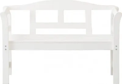 Produktbild von Sensline "Friesenbank Gartenbank sensline Kiefer2-Sitzer 113 x 45 x 78 cm weiß"