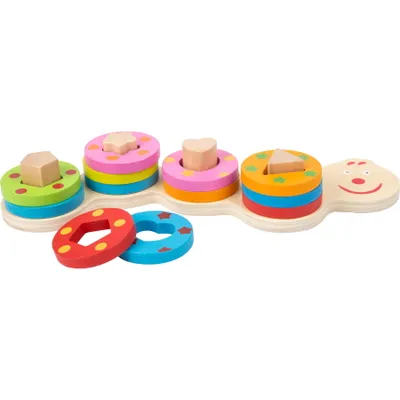 Produktbild von Steckspiel Formen Raupe