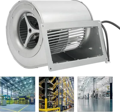 Zdjęcie produktu dla Dmuchawa odśrodkowa, moc: 300W, prędkość: 1300rpm, przepływ powietrza: 840m³/h, wymiary: Φ146mm, poziom hałasu: 60 dB