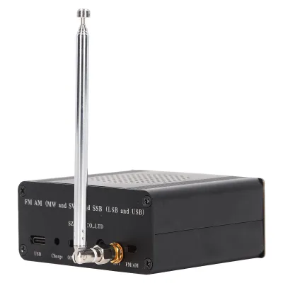 Obrázok produktu pre FM AM prijímač, 150 K až 108 MHz, vysoko presný prenosný krátkovlnný prijímač s batériou