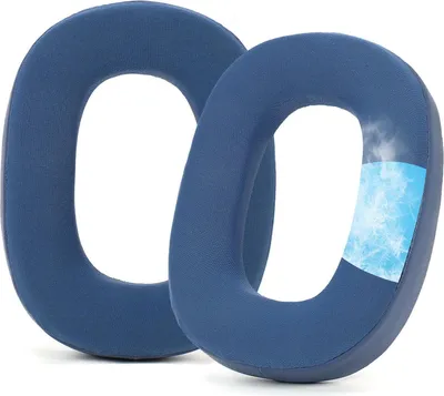 Image de INF 2 Pièces Coussinets de Remplacement Gel Refroidissant pour Bowers & Wilkins PX8 PX7 S2 Bleu