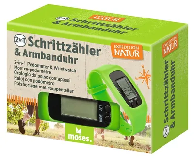 Produktbild von Expedition Natur 2 In 1 Schrittzähler & Uhr