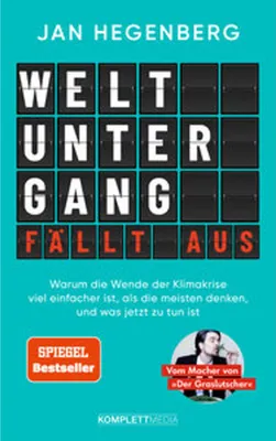 Obrázek produktu pro Weltuntergang fällt aus! (SPIEGEL-Bestseller)