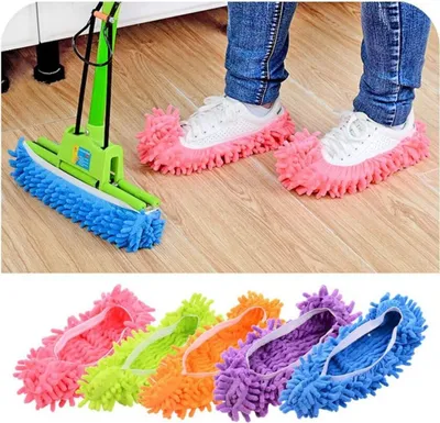 Immagine prodotto di 10 pezzi pantofole mop per la pulizia del pavimento, lavabili, riutilizzabili, calzini mop in microfibra per donne, uomini, bambini, polvere dei piedi, pulizia dei capelli, spazzare casa, ufficio, bagno, cucina