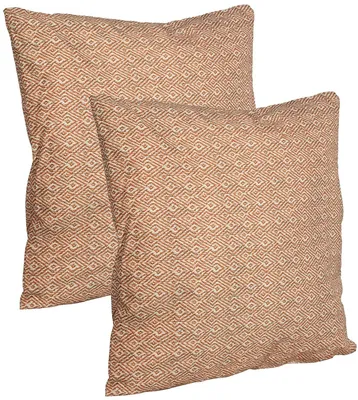 Produktbild von Doppelpack Zierkissen wetterfest, ca.43cm orange
