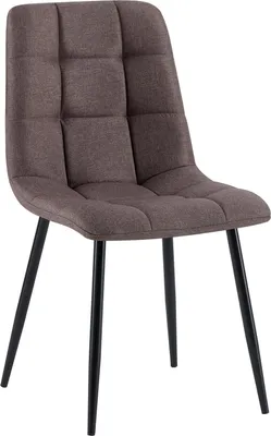 Produktbild von Esszimmerstuhl – Esszimmerstuhl – bequeme Rückenlehne – wartungsfreundlich | Material: Stoff. Farbe: Braun