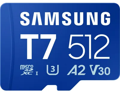 Immagine prodotto di Samsung MB-MB512T/WW SD MicroSD Card 512GB Samsung SDXC T7              (Class10)