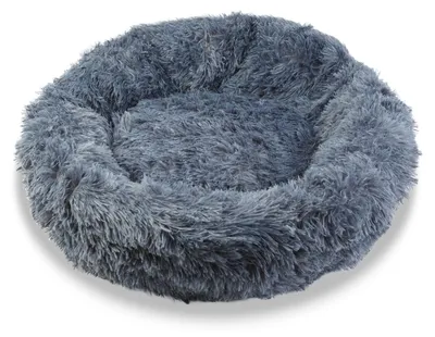 Obrázek produktu pro Pelíšek pro psy - kruh - velikost "XL" - 80 cm - šedý