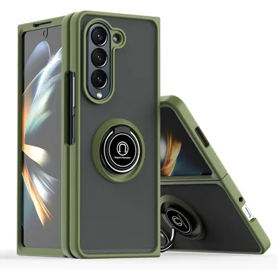 Produktbild von Für Samsung Galaxy Z Fold6 Shadow Design TPU + PC Schutz Hülle Tasche Case Schutzhülle Hellgrün