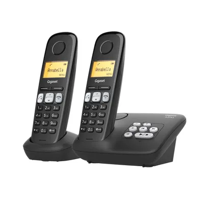 Produktbild von Gigaset A275A Duo Schnurloses Telefon mit Anrufbeantworter und vergrößertem Display