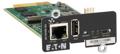 Obrázok produktu pre Eaton NETWORK-M3, Interný, Kábel, Minislot, Ethernet, 1000 Mbit/s