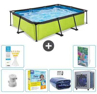 Obrázek produktu pro Bazén Exit, obdélníkový – 300 × 200 × 65 cm – 7 dílů S331