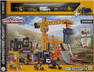 Produktbild von Majorette Volvo Construction Play Set