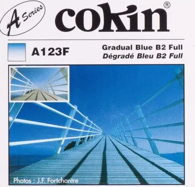 Produktbild von Cokin A123F Filter, Größe S, Abstufung blau
