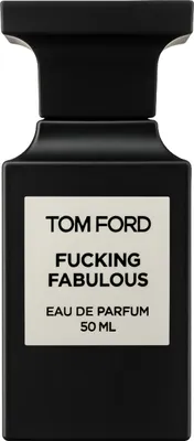 A black bottle of Tom Ford Fucking Fabulous Eau de Parfum.