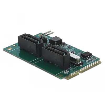 Produktbild von DeLOCK 95264, PCIe, SATA, China, 6 Gbit/s, 0, 1, SPAN, Windows 10, Windows 7, Windows 8, Windows 8.1