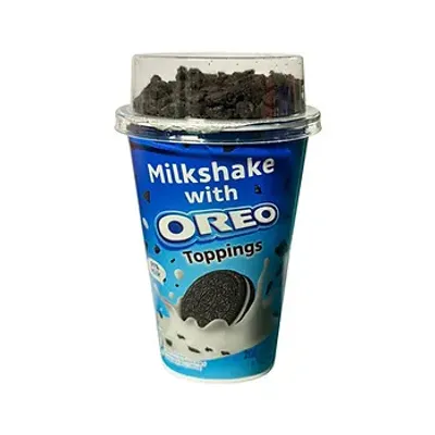 Produktbild von Milchshake mit Oreo-Keksen Toppings 200 ml