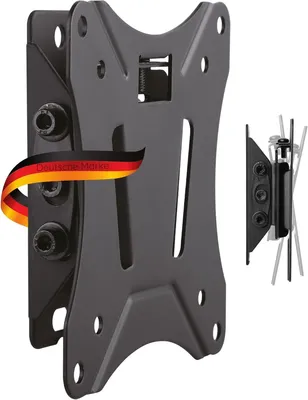 Imagen del producto de Soporte de pared para TV - Inclinable - De 33 a 74 cm - De 13 a 29 pulgadas - Compatible con televisores LED 4K y OLED - Carga máxima: 25 kg - Distancia de la pared: de 1 a 25 cm