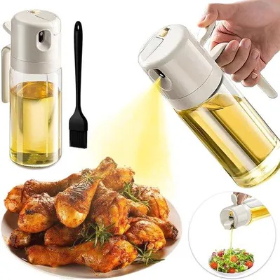Produktbild von Küchenölsprühflasche 2in1 550ml Beige