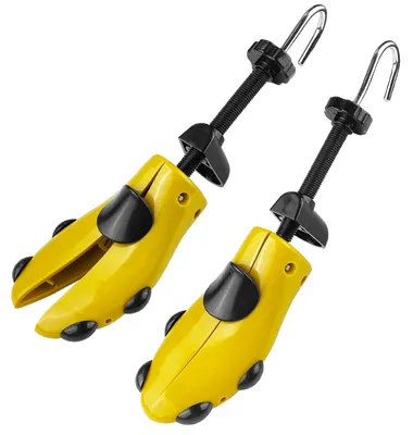 Imagen del producto de TRANKIELO® - Estiradores de zapatos de alta calidad para mujeres y hombres, fabricados en plástico, aptos para tallas 41-47, con una anchura ideal