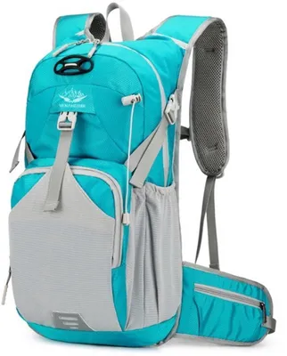 Image de CarryQuest® - Sac à dos Outdoor 20-35L, résistant à l'eau, en nylon, avec ventilation dorsale, couleur verte