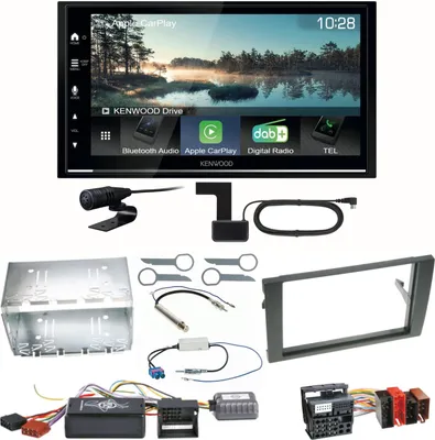 Produktbild von Kenwood DMX7722DABS Android Auto CarPlay Einbauset für Seat Exeo Audi A4 B6 B7