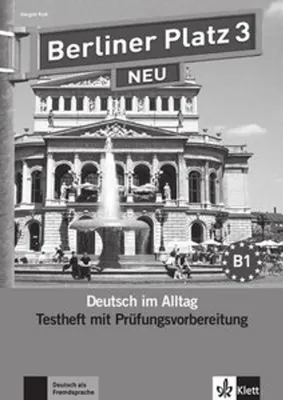 Produktbild von Berliner Platz 3- Testheft mit Prüfungsvorbereitung 3 mit Audio-CD