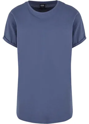 Image de Urban Classics - T-shirt à retrousser pour homme TN417 (5XL) (gris-bleu)