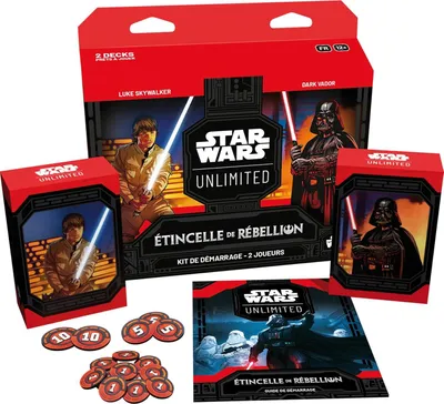 Immagine prodotto di Asmodee - FFG – Star Wars Unlimited – Starter Set – Rebellion Funken – Giochi da tavolo - Francia