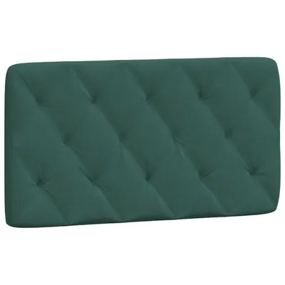 Obrázok produktu pre Vankúš na čelo postele tmavozelený 100 cm zamat