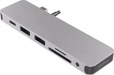 Immagine prodotto di HYPER GN21D-SILVER replicatore di porte e docking station per laptop Argento