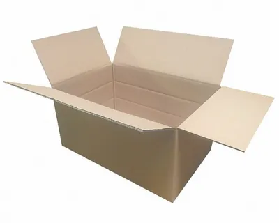 Produktbild von 15x Faltkarton  600x400x(100)-300mm (Außenmaß) mit variabler Höhe 2-wellig braun
