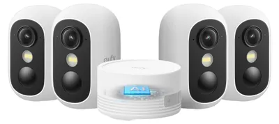 Produktbild von eufy Security eufyCam C35 4-Kamera-Set eufyCam C35 4+1 white