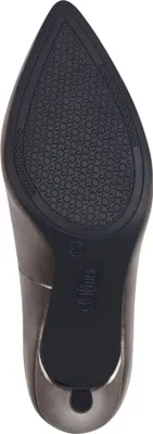 Produktbild von s.Oliver Damen Pumps spitze Form Stiletto Pfennigabsatz 5-22406-41, Größe:39 EU, Farbe:Silber