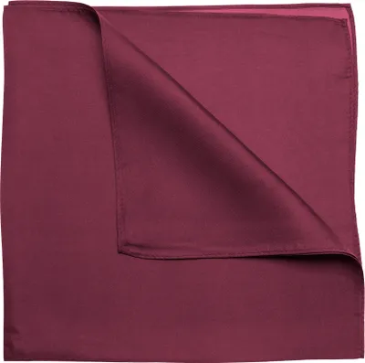 Produktbild von Nickituch Seidentuch aubergine Twillseide 53x53cm
