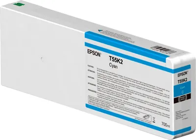 Produktbild von Epson T55K2 - 700 ml - Cyan - original - Tintenpatrone