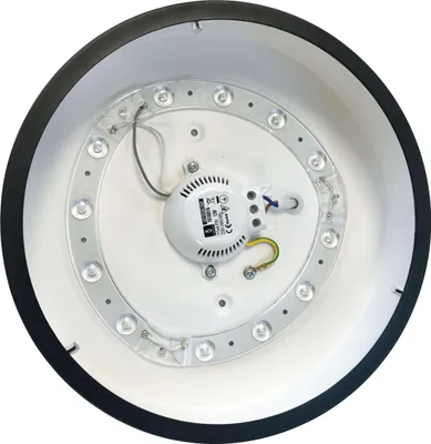 Produktbild von LED Deckenleuchte Schwarz Rahmen 12w 6500K Kaltweiß