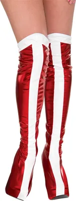 Immagine prodotto di Wonder Woman - Stivali da donna BN5217 (Taglia unica) (Bianco/Rosso)