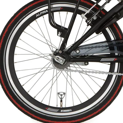 Immagine prodotto di Alpina Hinterrad 22 HLQC Yabber Nero Zinco SPK