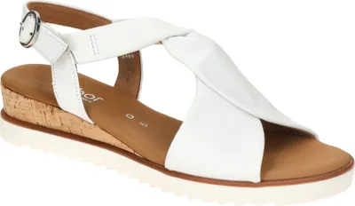 Produktbild von Gabor 82.751 Damen Sandalette - Riemchen Sandalen weiß Freizeit NEU