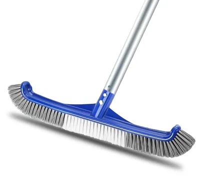 Obrázok produktu pre Čistiaca kefa na bazén s dĺžkou 43 cm s nylonovými štetinami